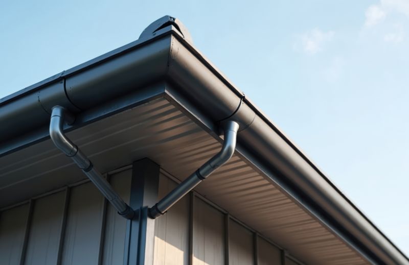 Commercial Gutter Replacement detail
